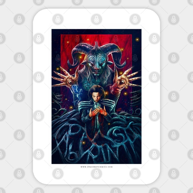 Pan's Labyrinth Sticker by spaceboycomics